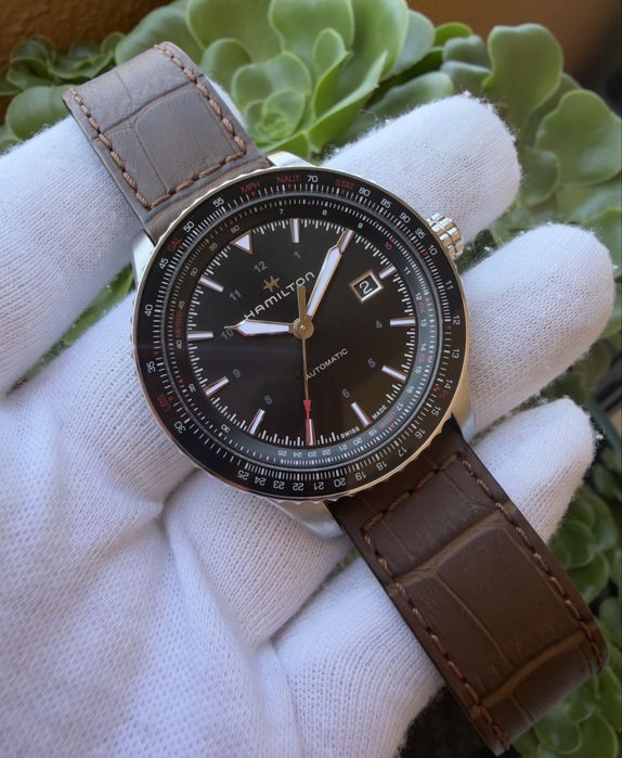 Hamilton Khaki Converter Aviation Automatico Novo