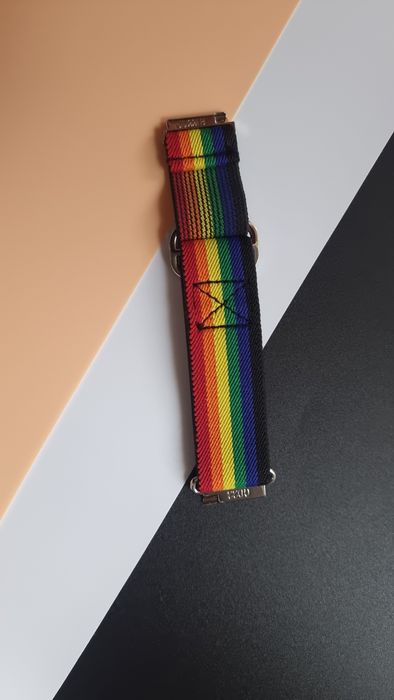 Opaska Blueshaweu 22 mm z elastycznego, regulowanego materiału (Rainbo