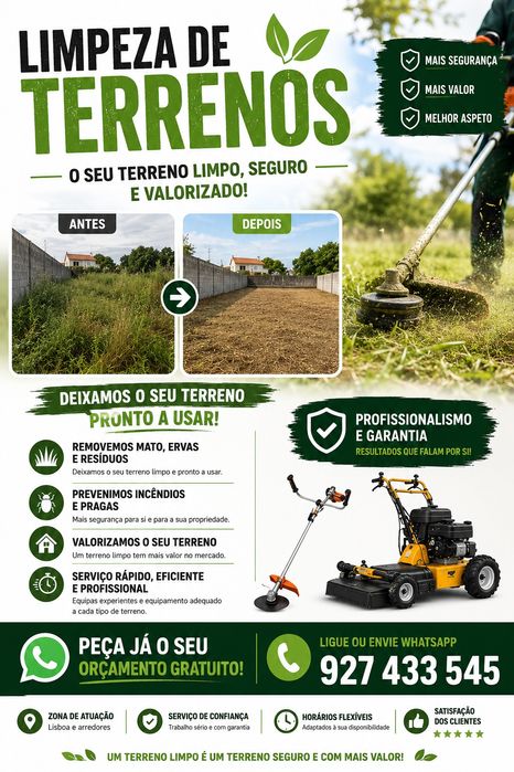 Limpeza de terrenos