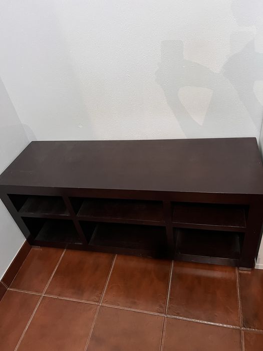 Rack / Móvel de TV vintage – robusto e de excelente qualidade