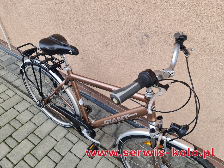 Rower męski miejski GIANT koła 28 SHIMANO aluminium rabat WYSYŁKA
