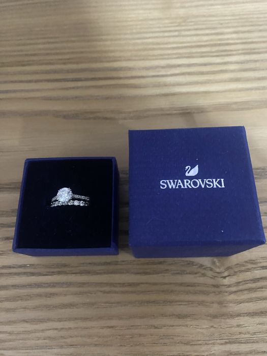 Conjunto aneis SWAROVSKI