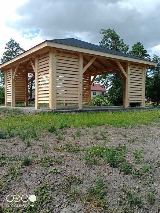 Altana ogrodowa drewniana. Łomża