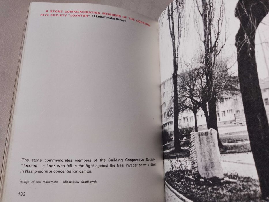 "Places of National Memory in Lodz" Martyrdom and Fight, 1974