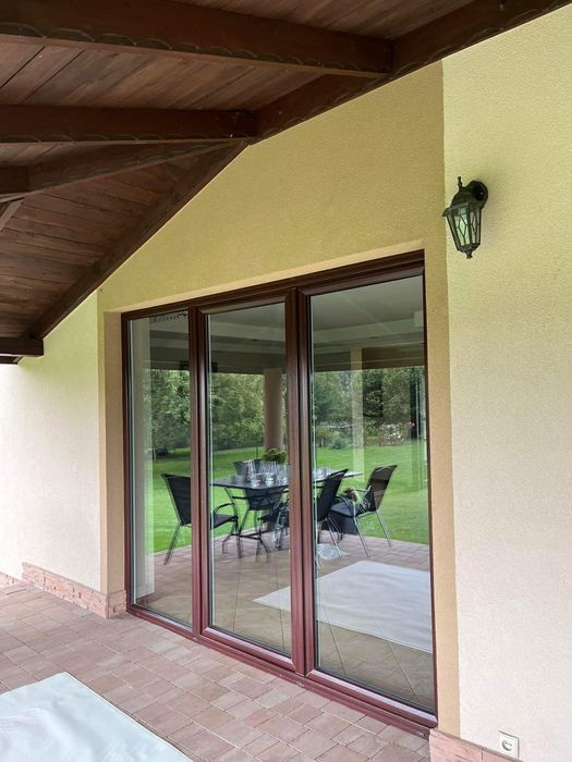 Sprzedam okno tarasowe oraz okna stałki