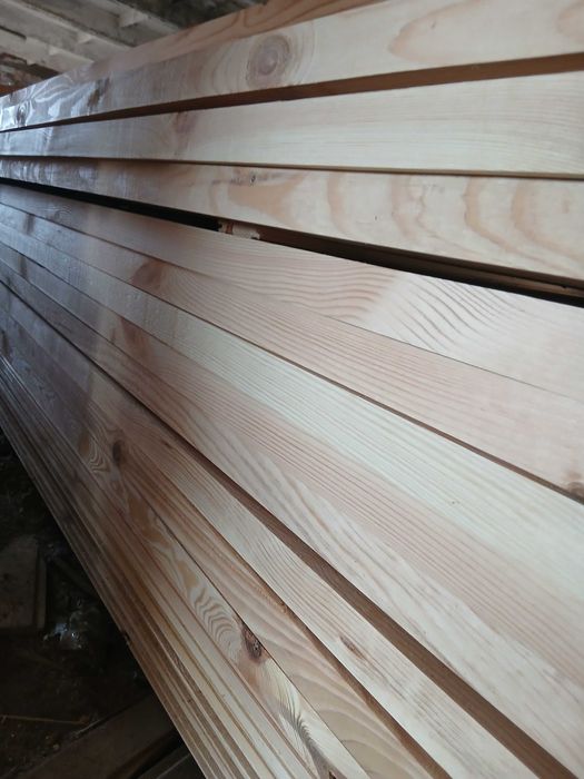 Рейка суха соснова стругана 45мм на 95мм 4метри