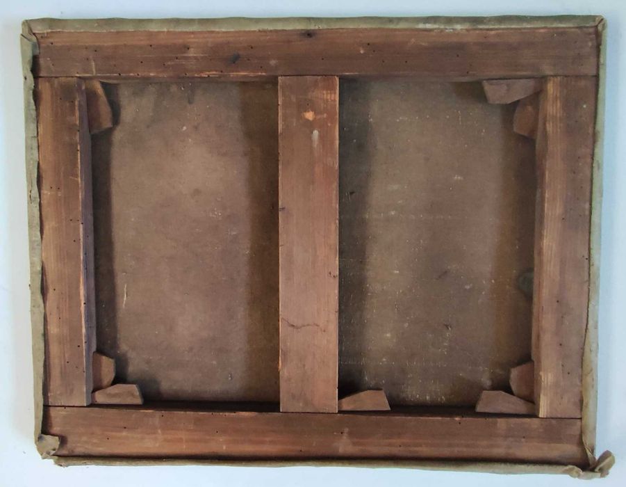 Paisagem com árvores  - Pintura a óleo sobre tela - BARBIZON - Quadro