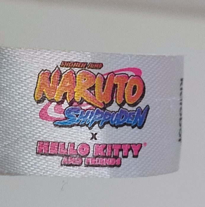 М'яка іграшка Хелоу Кітті Наруто Kidrobot Sanrio Naruto x Hello Kitty