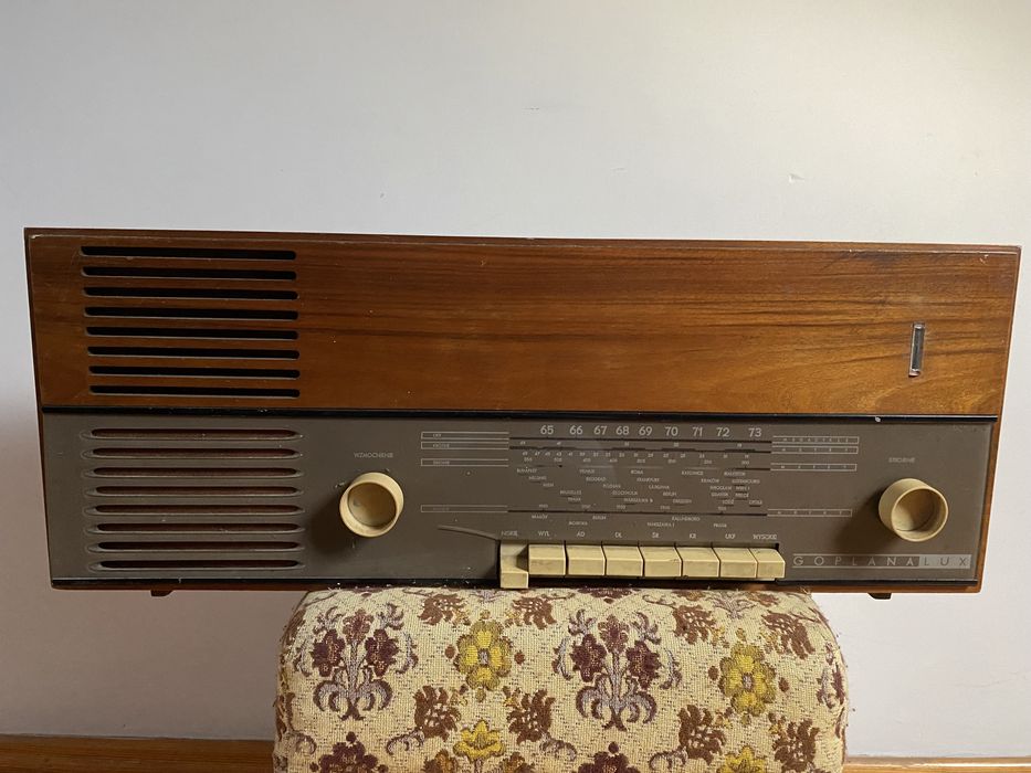 Radio Goplana Lux rocznik 1967 + dostawa (OPIS)