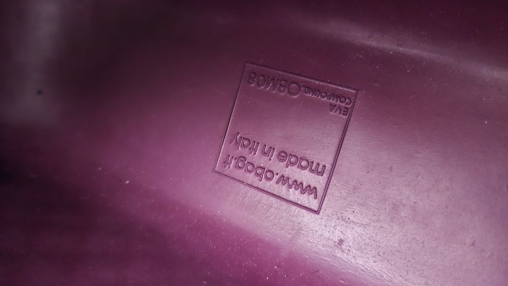 Torebka Obag mini purpura pikowana