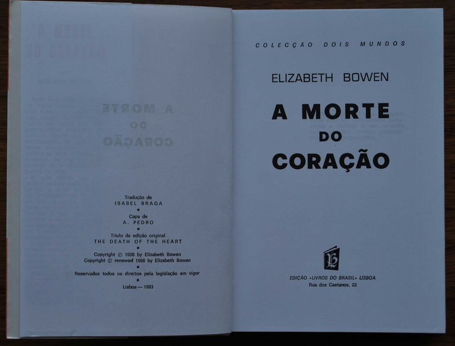A Morte do Coração de Elizabeth Bowen