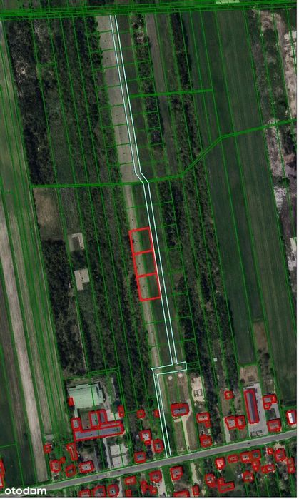 Działki 900 m² | WZ bezterminowe| Starcza - centrum - spokojna okolica - Widok 5