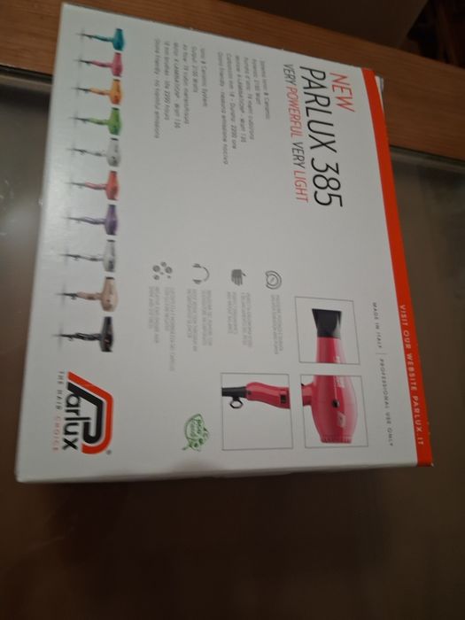 Secador novo  de cabelo Parlux 385 profissional novo
