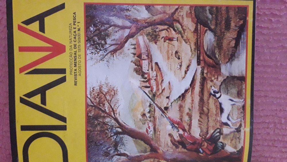Livro para caça e pesca,, DIANA ,,