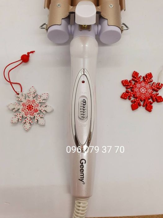 Тройная плойка волна Geemy GM-1988