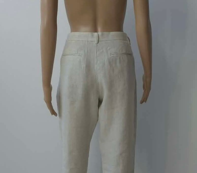 H&M premium 100%Lniane spodnie uniseks M/XXL