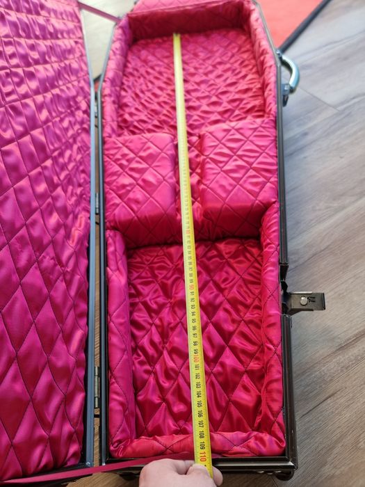 Warlock Casket Coffin Case trumna pokrowiec etui futerał