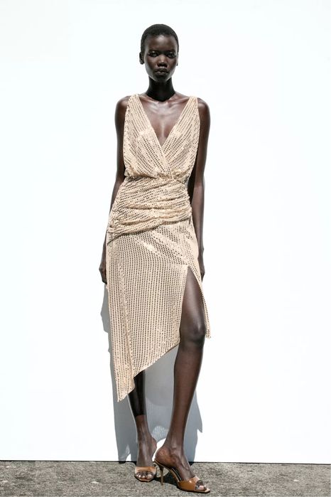 Сукня ZARA зі стразами паєтками