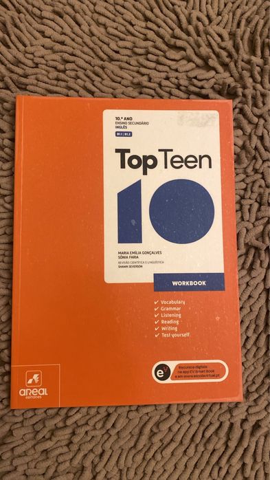 Caderno de atividades Top Teen 10 Areal Editores