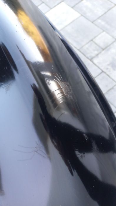 Audi a4 b5 95-99 zderzak przód przedni czarny ly9b