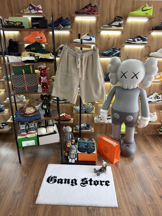 Шорти Saint Vanity  Terry Shorts Faded Beige Off White