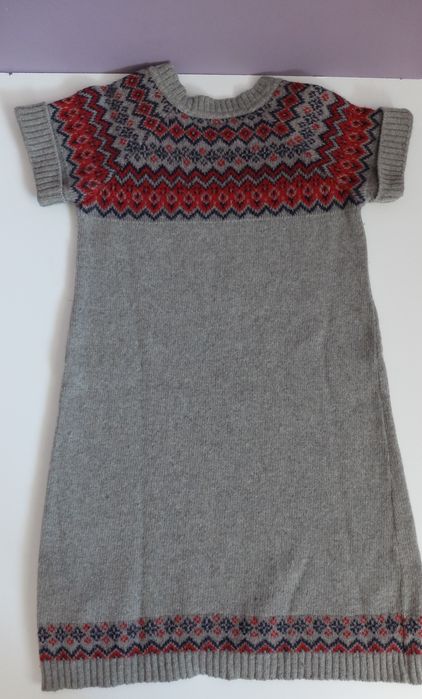 Vestido de lã Zippy. Tm 7