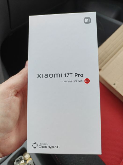 Smartfon XIAOMI 17T Pro 5G 12/512GB 6.83" 144Hz Czarny. Gwarancja 2 lata.