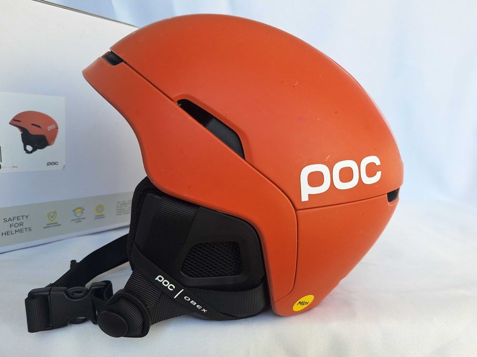 Kask narciarski POC Obex Mips Lt Agate Red Matt XS/S 51-54cm