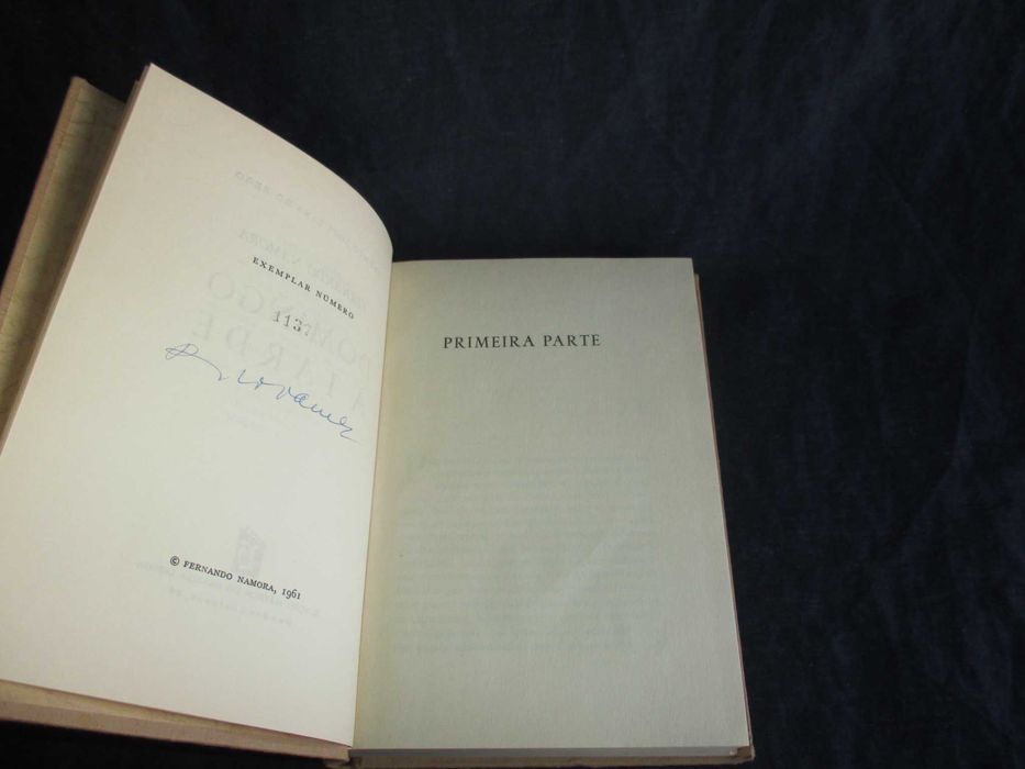 Livro Domingo à Tarde Fernando Namora Tiragem Numerada