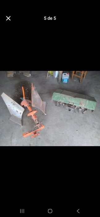 Trator 14cv com arranque elétrico