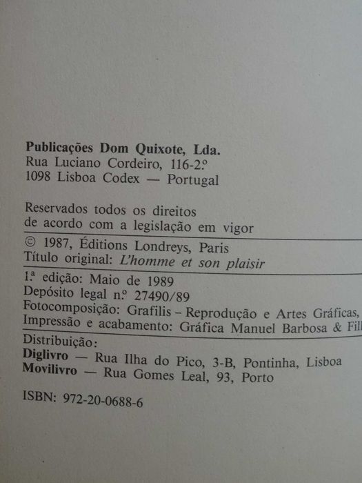 O Homem e o Prazer de Charles Gellman - 1ª Edição