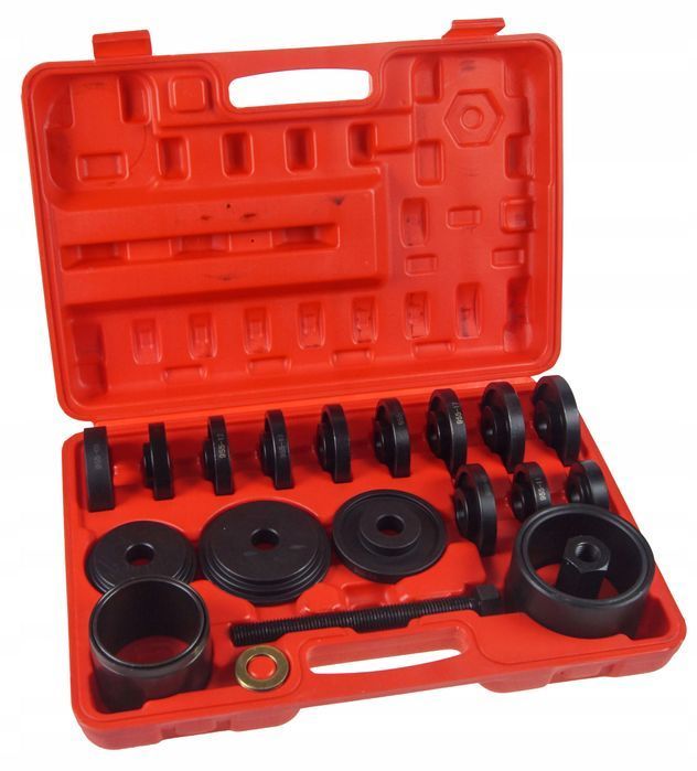 Ściągacz Tulei Łożysk Adaptery Prasy 56-88Mm Black