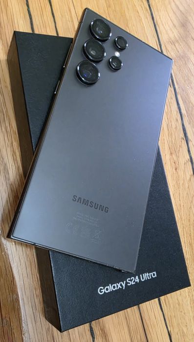 Samsung Galaxy S24 Ultra 1TB / 12GB RAM Titanium Black + Akcesoria (Spigen, 3Mk)