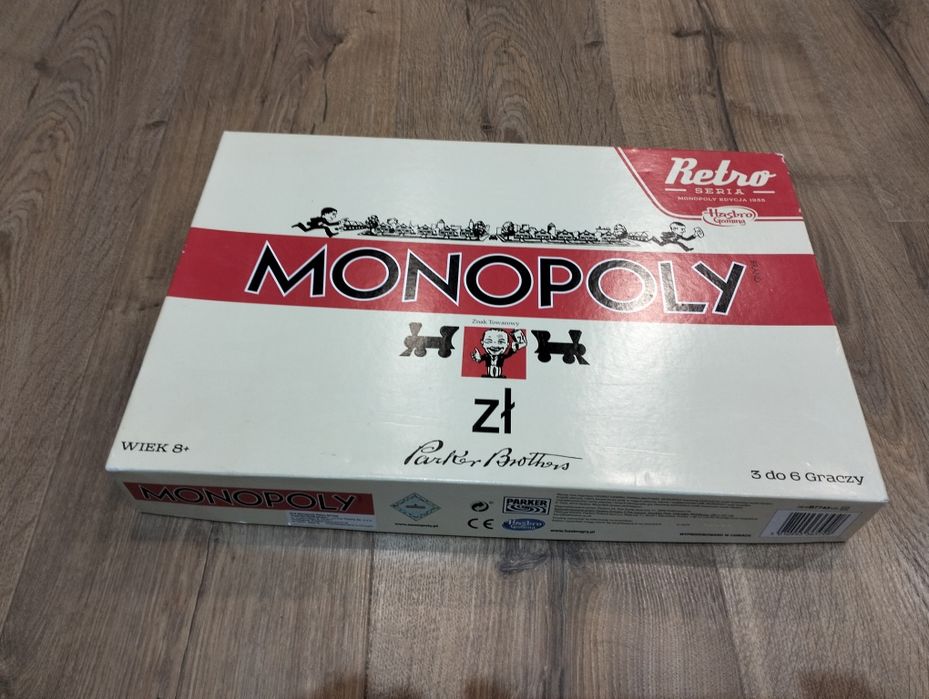 Gra monopoly retro