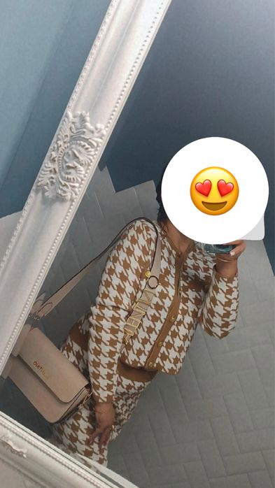 Костюм жіночій вʼязка двійка кофта спідниця