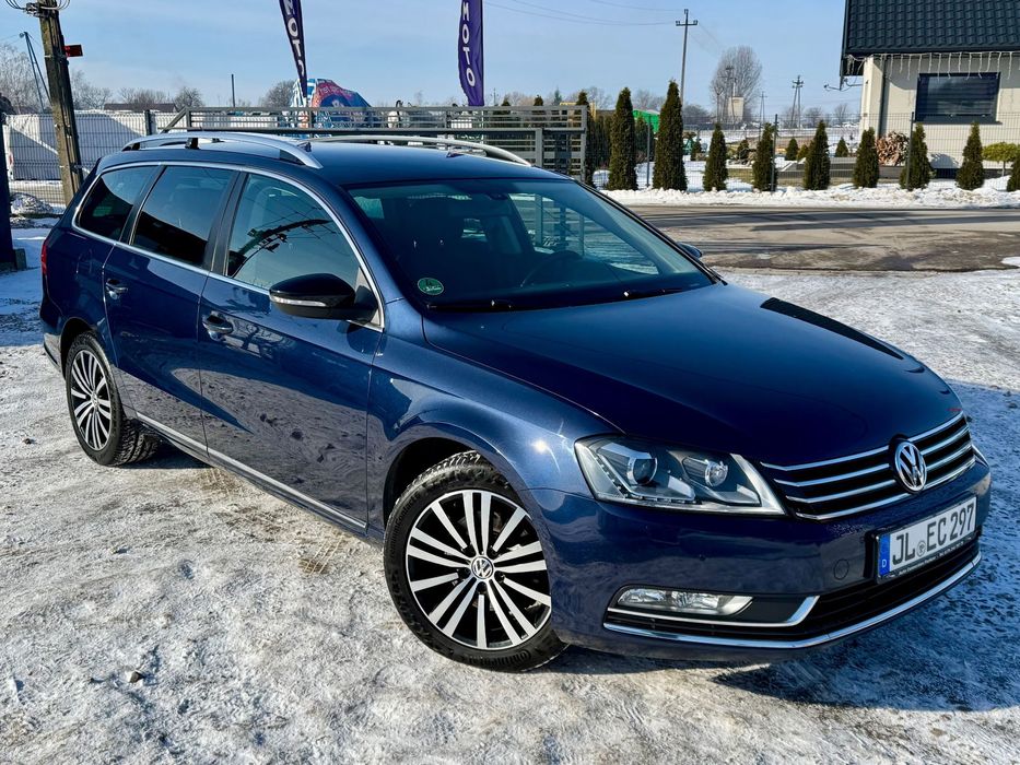 Volkswagen Passat Śliczny! Serwis Led Bezwy. 2xkoła Mało takich ! Z Niemiec