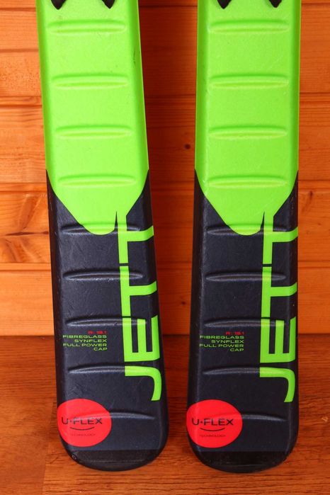 Narty dziecięce Elan Jett 150 cm + Elan 7.5, Rocker, U-Flex, Grip Walk !!!