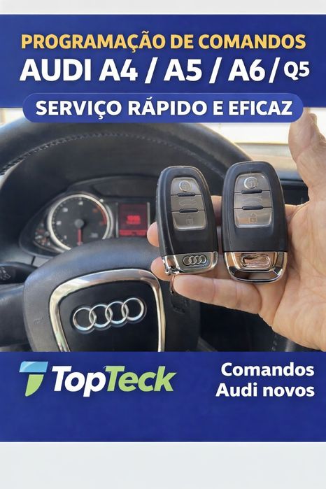 Comandos Smartkey Audi A4/A6/Q5