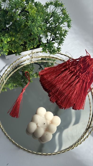 Китиці, пампони, 7 см для декору