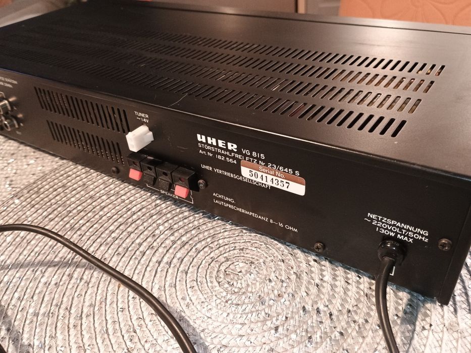 Wzmacniacz stereo UHER VG815