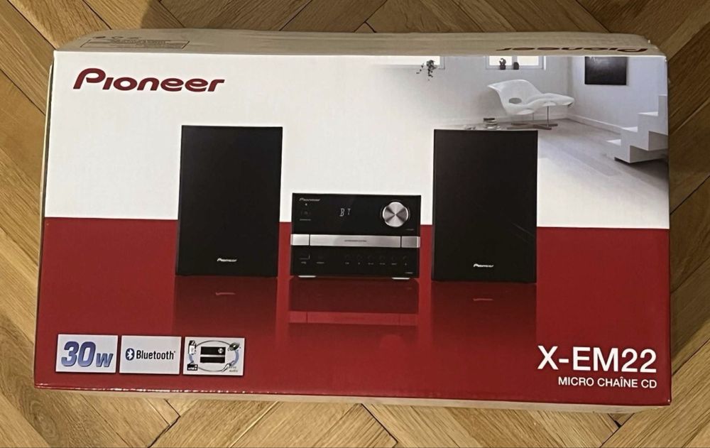 Wieża Pioneer X-EM22 cd/bluetooth/jack/usb