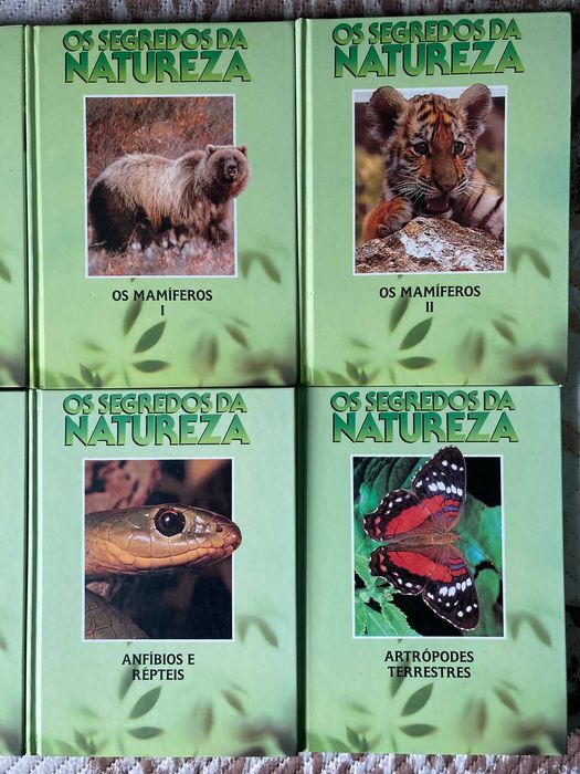 Enciclopédia Os Segredos da Natureza [títulos na descrição]