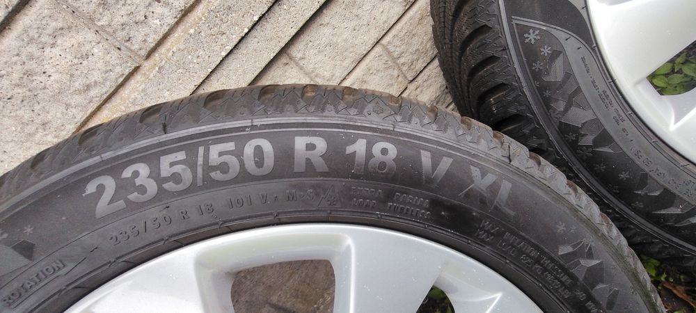Alufelgi 5x115 Opel r17/18 opona zima