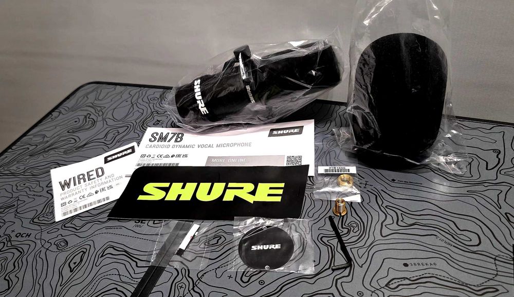 Mikrofon Shure SM7B tkz: klasyk