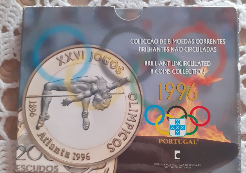 Moedas portuguesas 1996
