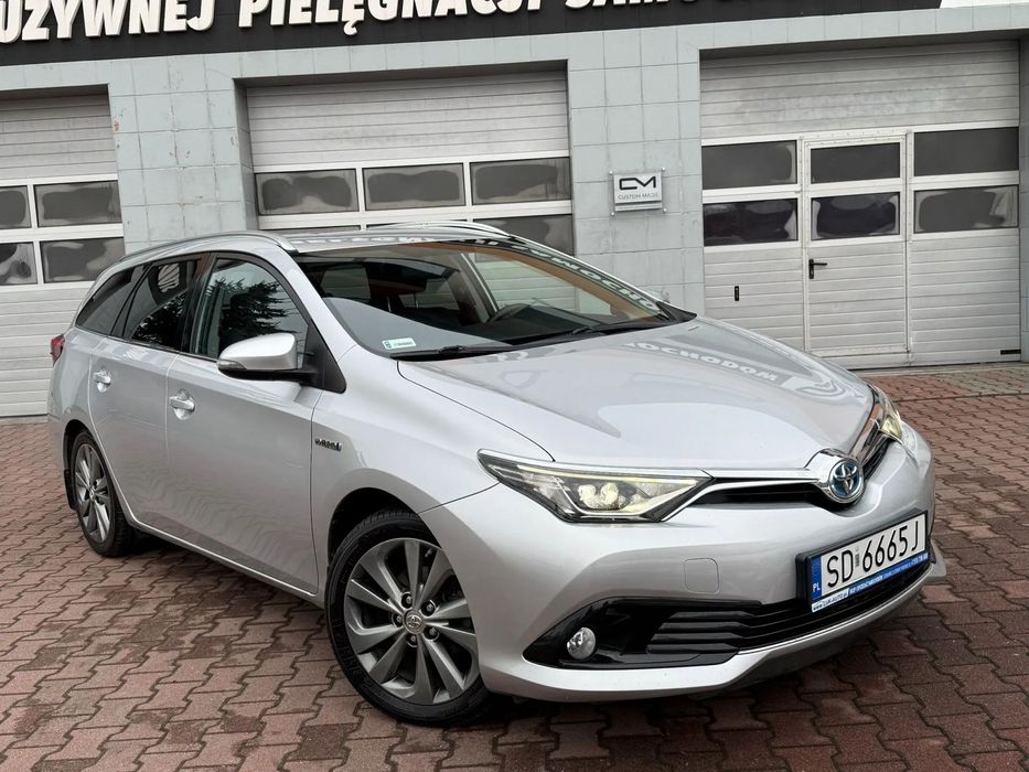 Toyota Auris Salon Polska, Bezwypadkowa, Hybryda + LPG, Full LED, Zadbana