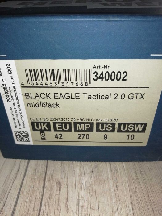 Buty HAIX Black Eagle