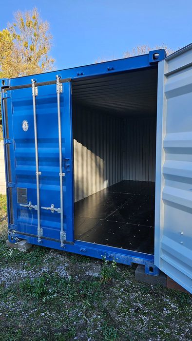 Kontener magazynowy morski sanitarny biurowy stróżówka