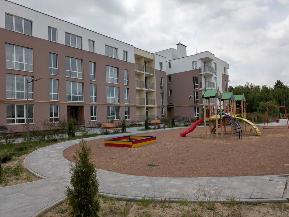 Новий комплекс. повноцінна готова 1 кімнатна квартира в Немішаєве