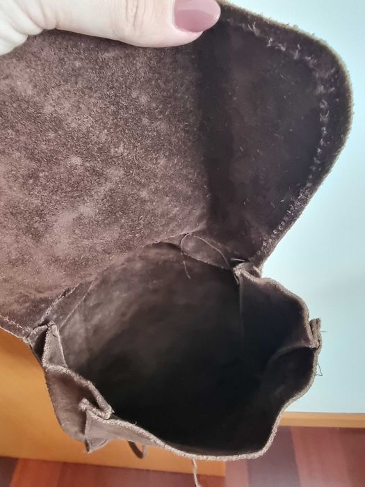 Mochila castanha vintage